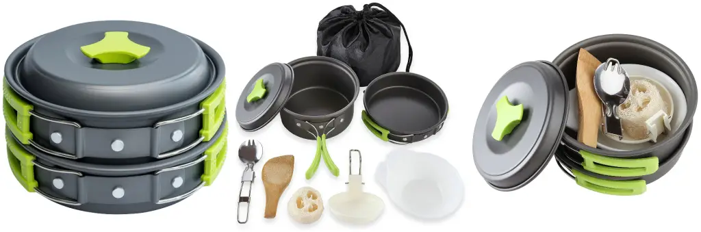 Camping Pots and pans By MalloMe