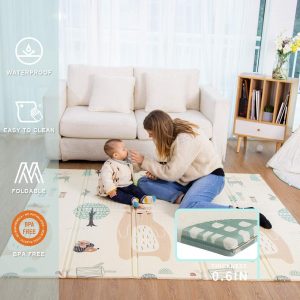 Crawling Mat for babies by UANLAUO Store