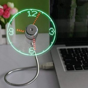 fan with clock usb gadget