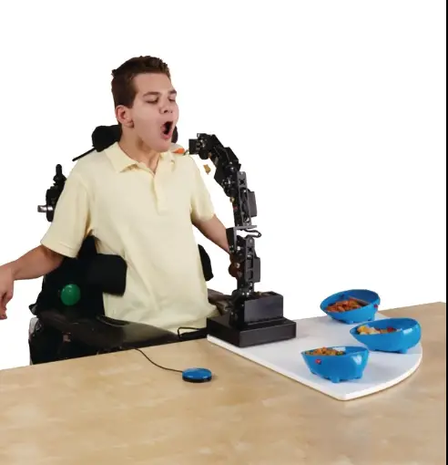 Quadriplegic Feeding Assist Robots