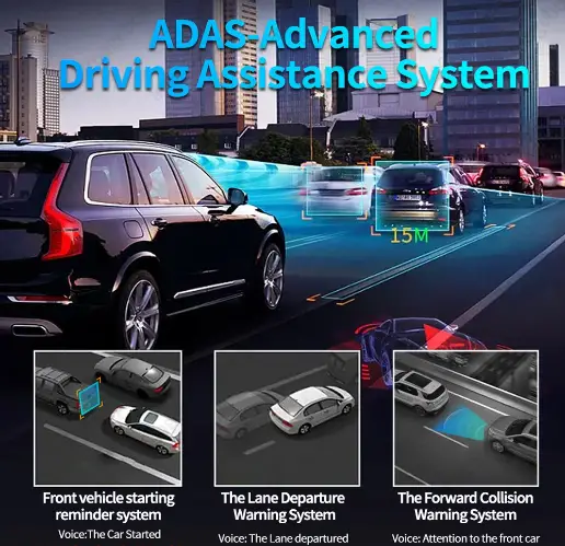 Dash Cams with Advanced Driver Assistance Systems (ADAS)