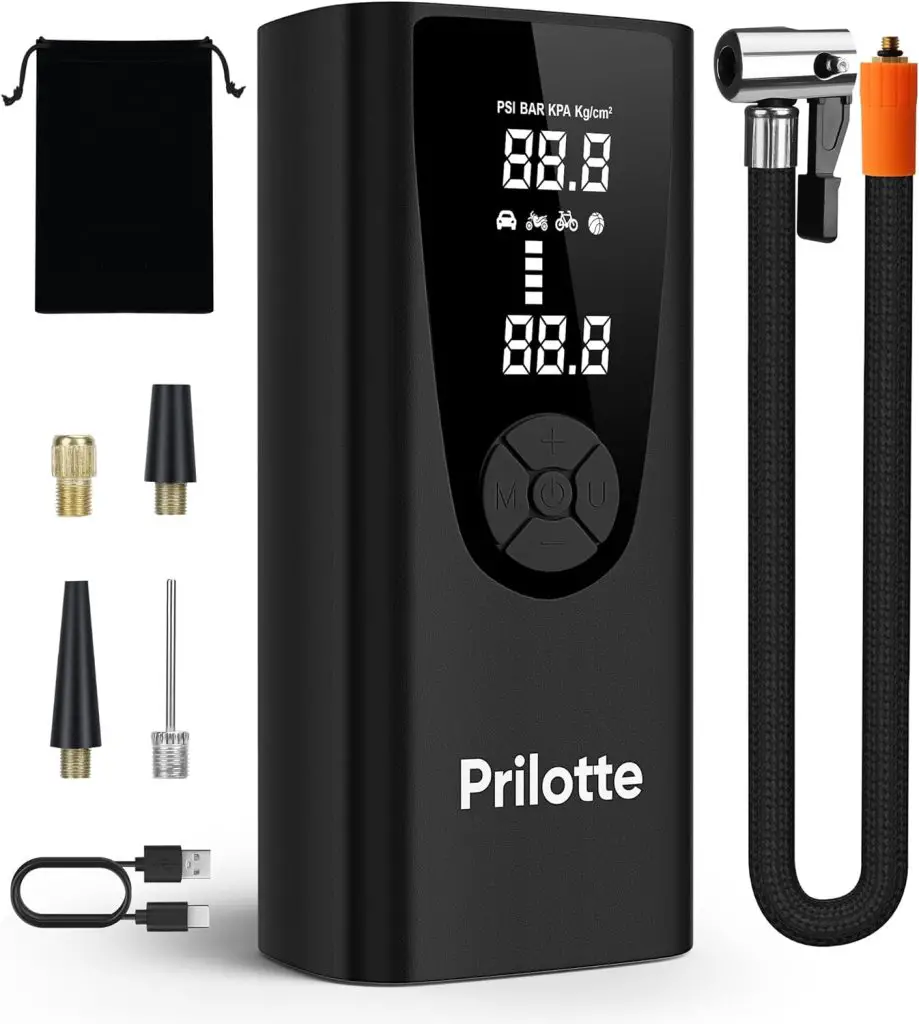 Digital Tire Inflator + Pressure Gauge